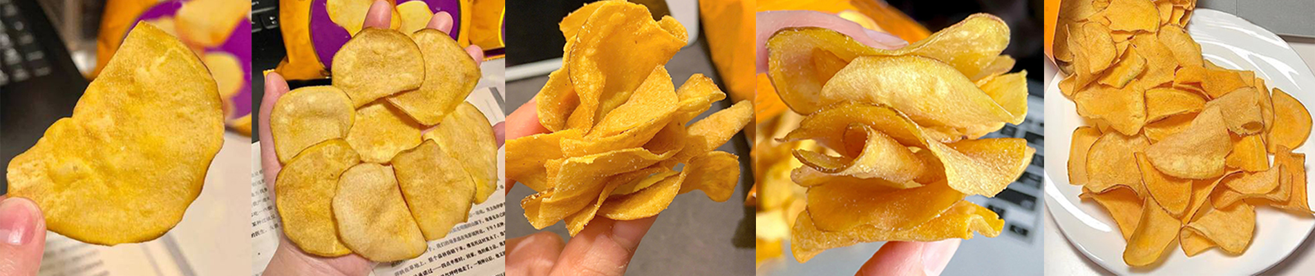 サツマイモチップス