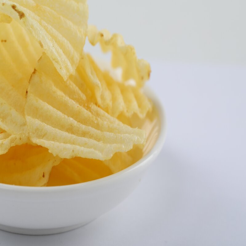 Chinese Crinkle Cut Potato Chips Original Cut Tomato Flavored Potato Chips with FSSC22000